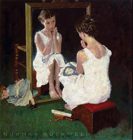 Norman-RockwellGirl-at-Mirror-1954small.jpg (95011 bytes)